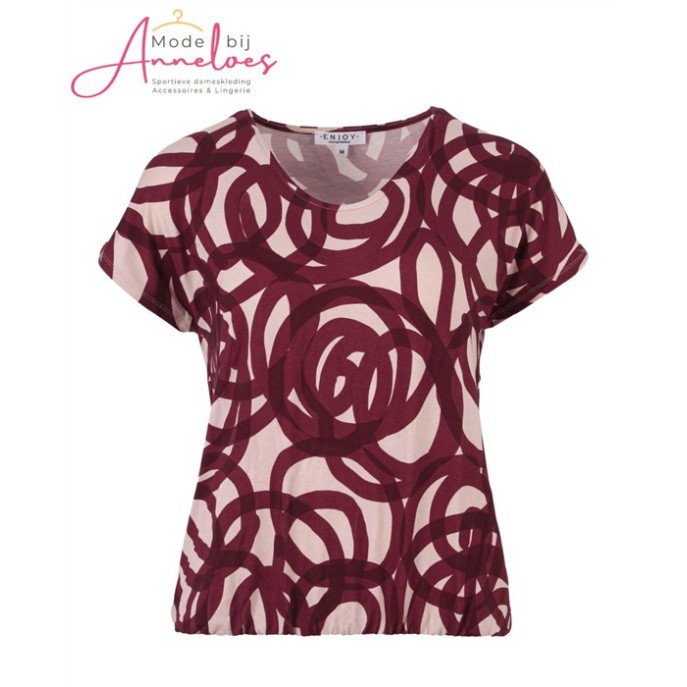 Enjoy Blouson cirkel print 183628 Port